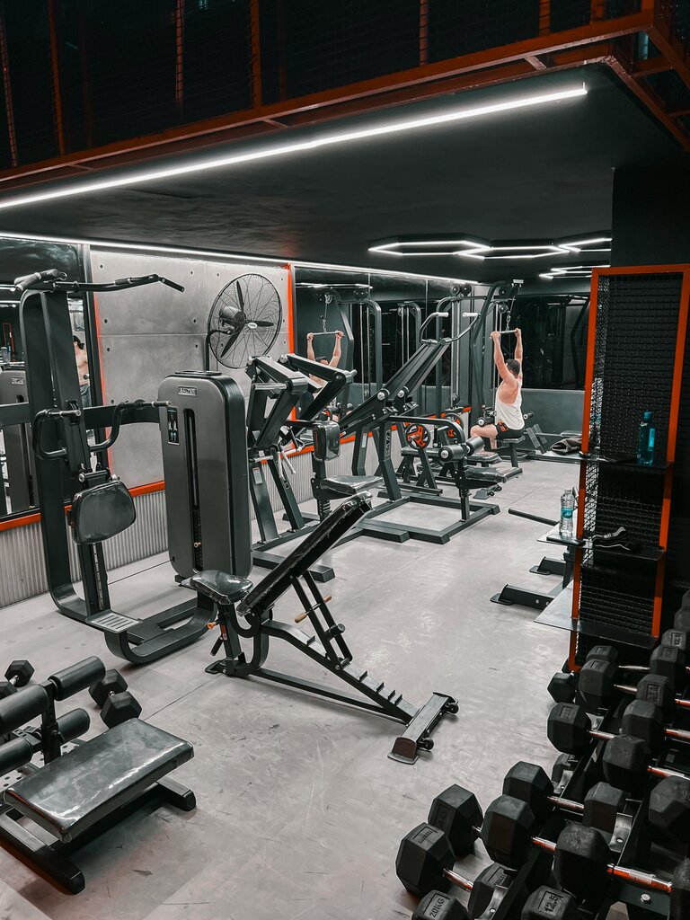 en un gimnasio