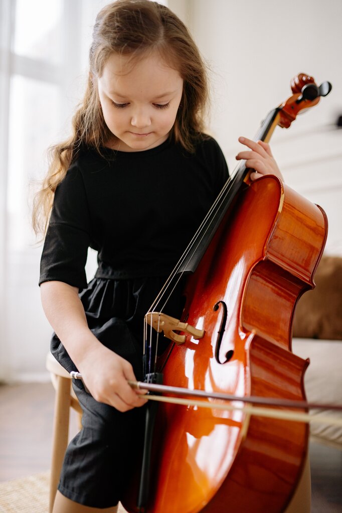 Which sense do we use to hear music?