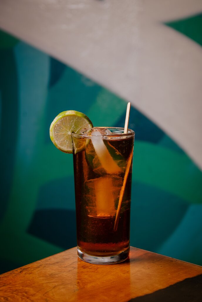  Sparkling cola with lime