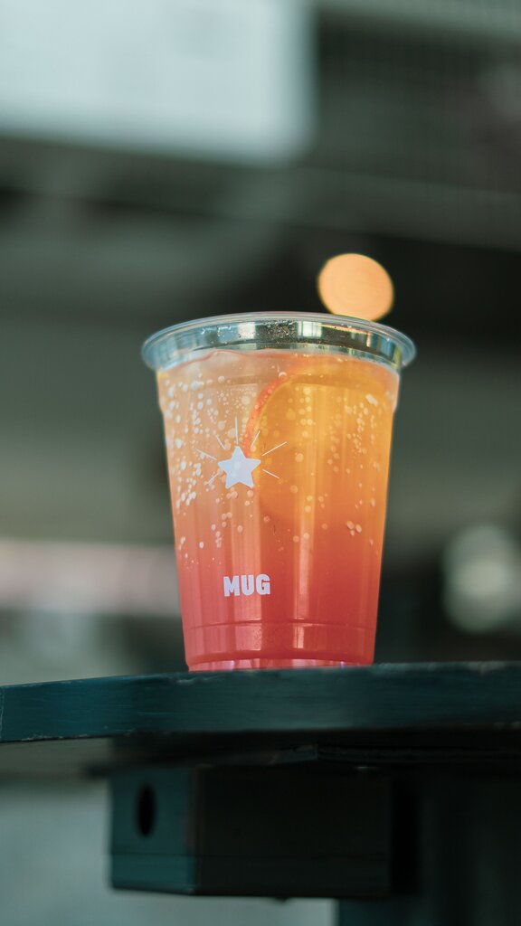 Aerated orange soda
