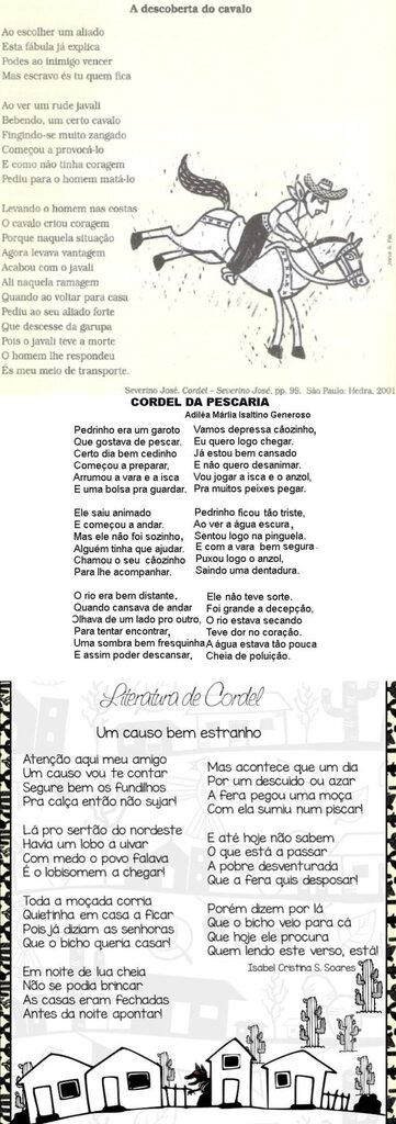O que esses textos têm em comum?

Mais de uma resposta correta.