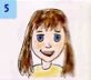 What is Sally’s hair like?