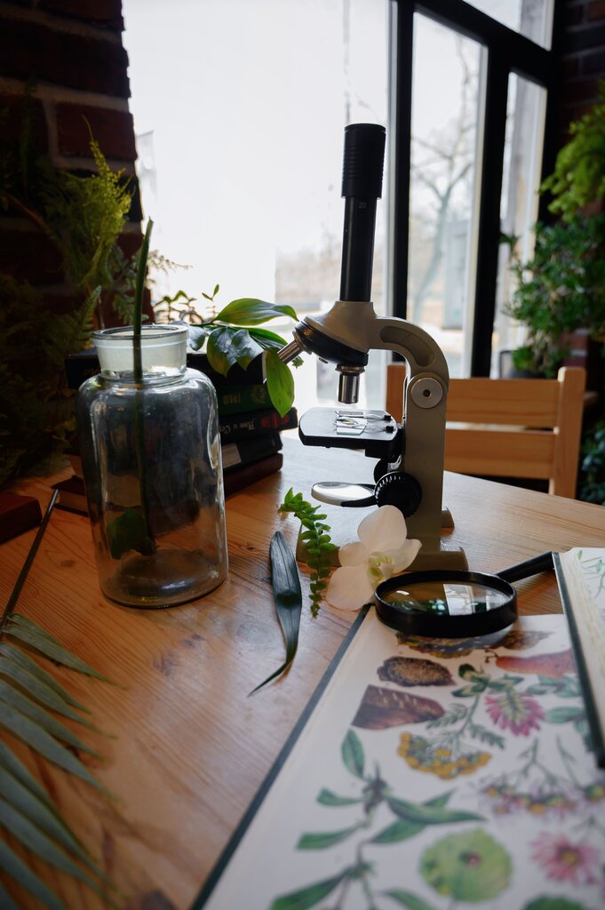 Where do you learn about animals and plants? 🔬🌱

