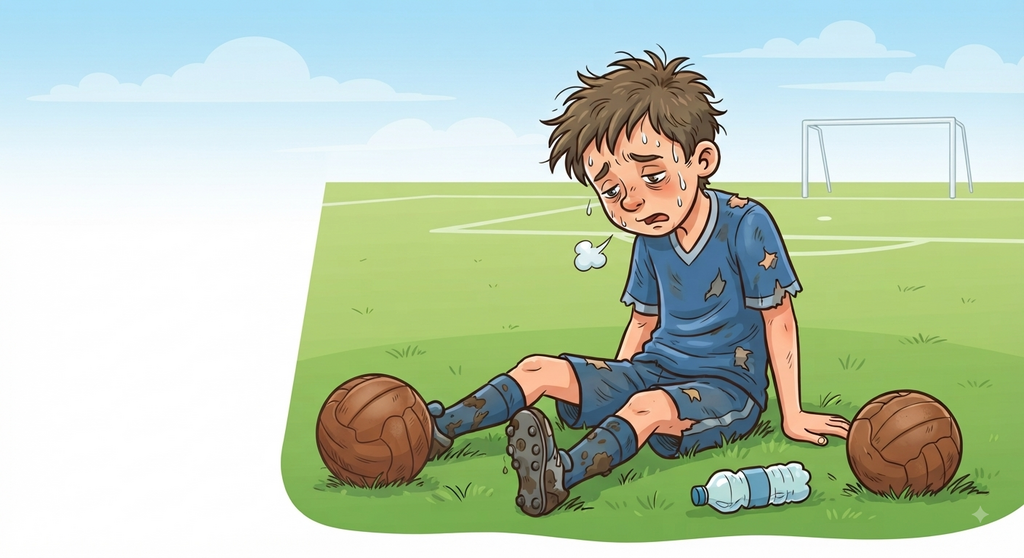 I played football for two hours. Now I am very ______.