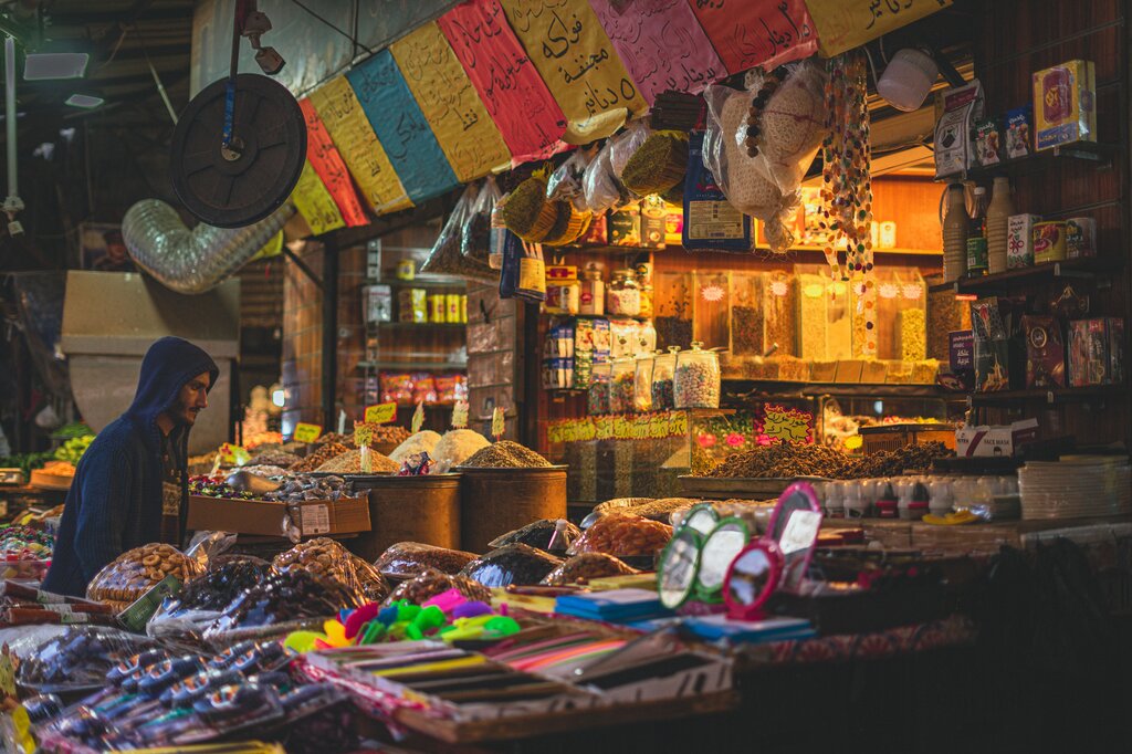 ¿Qué objeto NO está en el bazar de Harry?