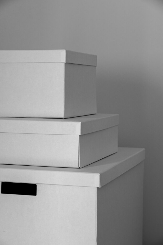Hay cajas limpias que ya no se usan. ¿Qué haces con esas cajas?