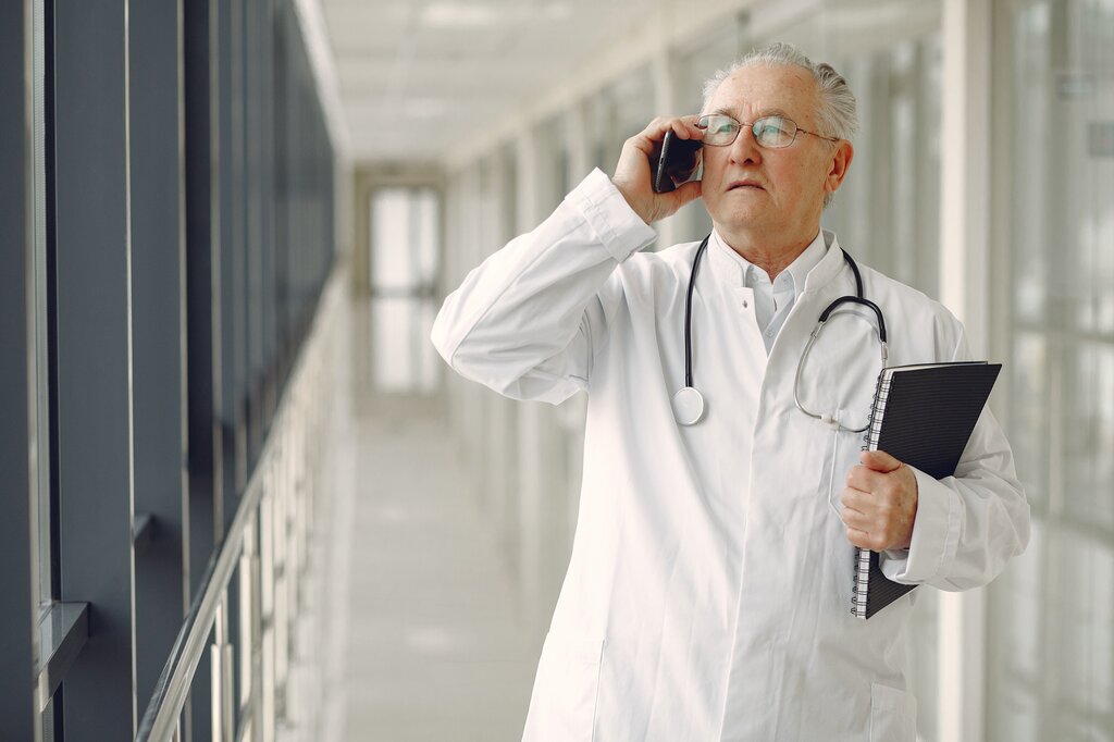 Para evitar al médico.