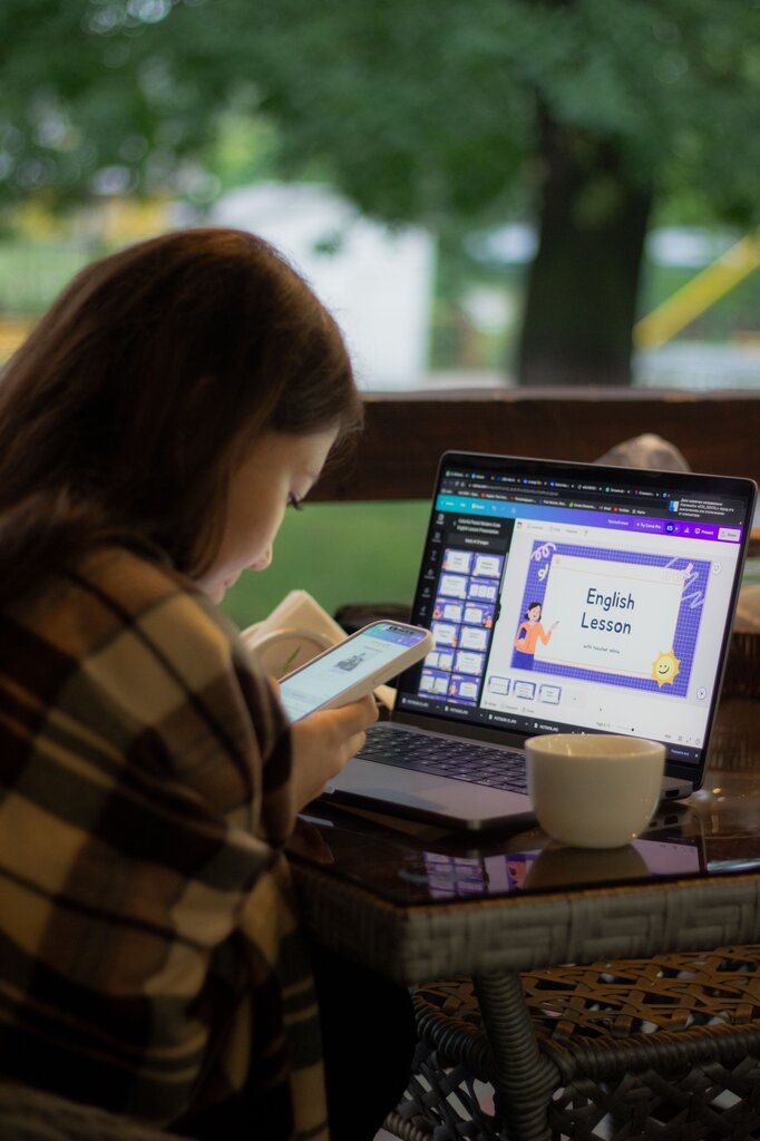 Anna enjoys __________ new languages because she wants to communicate with people from other countries.