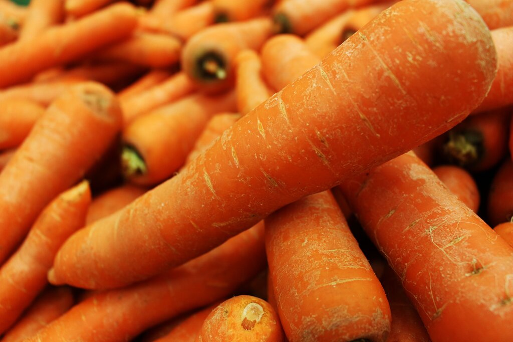 Choose the correct word: 'How _____ are these carrots?'