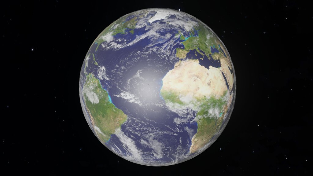 Imagina que eres astronauta y observas la Tierra desde el espacio. ¿Qué puedes ver en nuestro