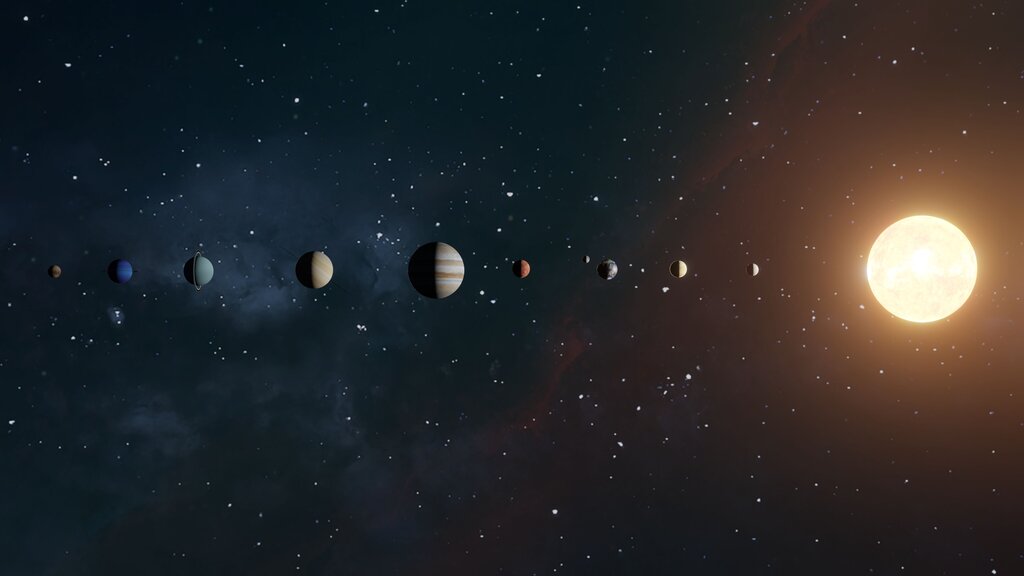 ¿Cuántos planetas principales tiene el Sistema Solar?