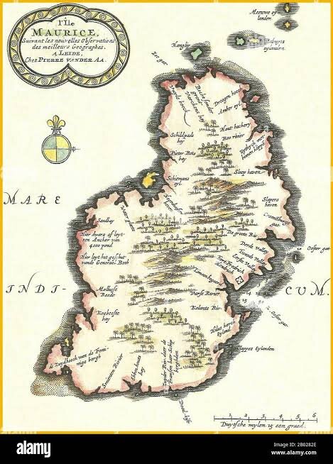 Why did the Dutch decide to settle in Mauritius? 