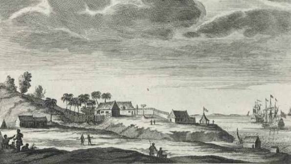 Where did the Dutch first settle in Mauritius?