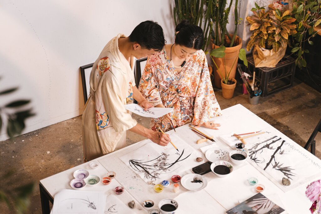 Choose the last sound: painting