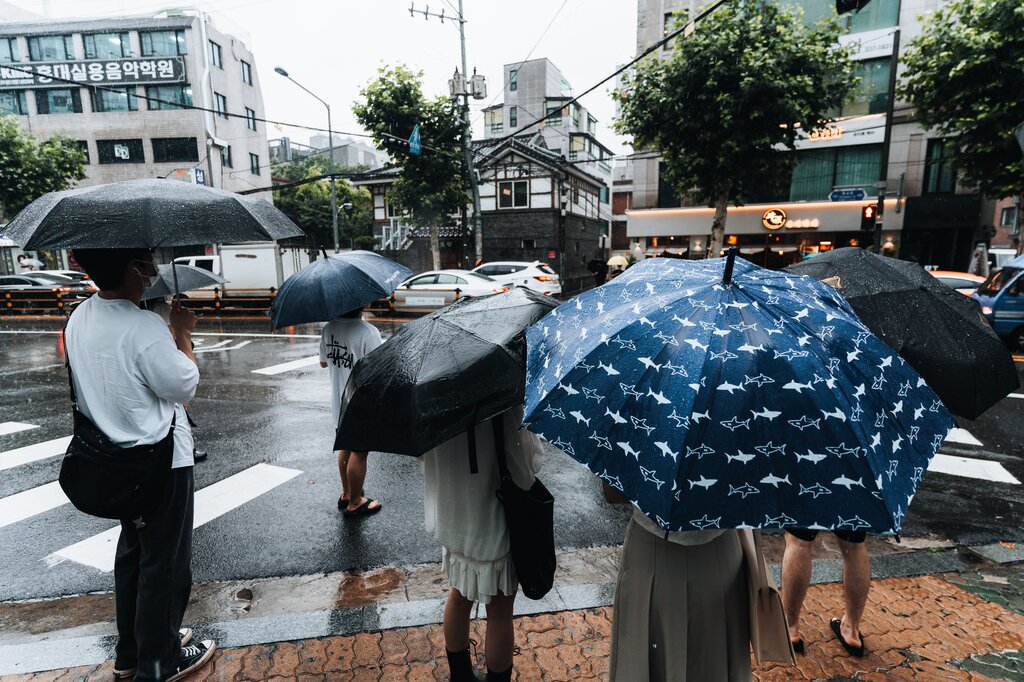 Choose the first sound: rain