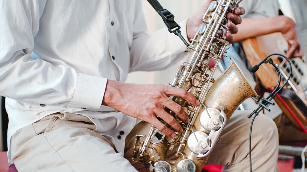 a jazz musician