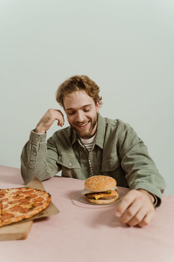 When you want/need to eat food, you are...?