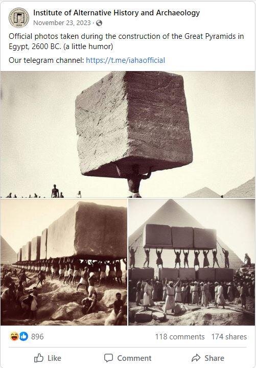 ภาพการสร้างพีระมิดเมื่อปี 2549 เป็นเรื่องจริงหรือหลอก ?