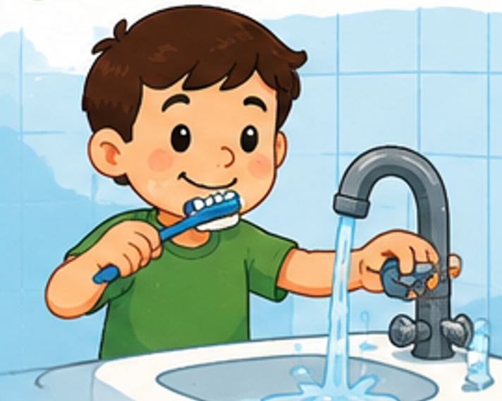 ¿Qué haces al cepillarte los dientes y el caño está abierto?🪥🚰💦