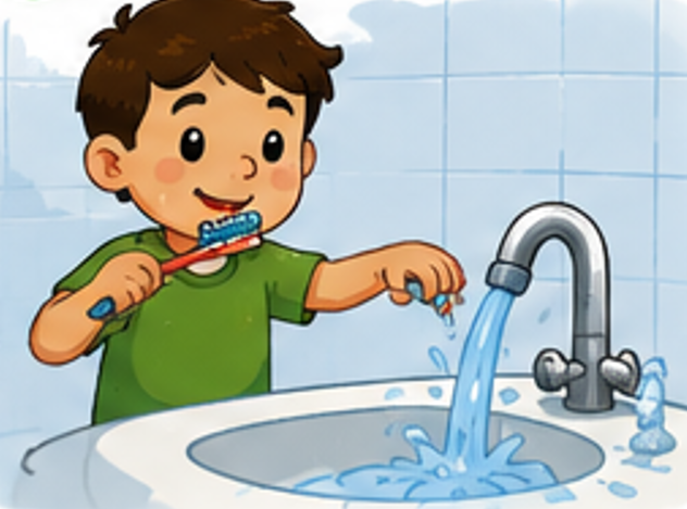 Desperdiciar agua 💦