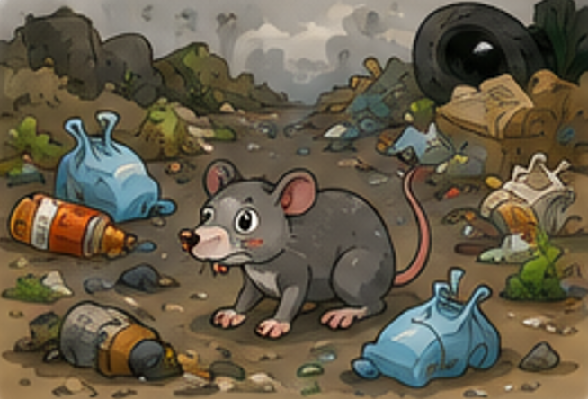 Un lugar lleno de basura 🗑️