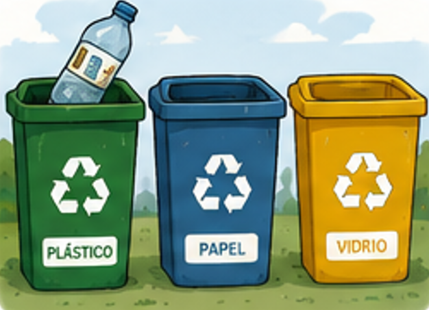 Al tacho para reciclar ♻️ 