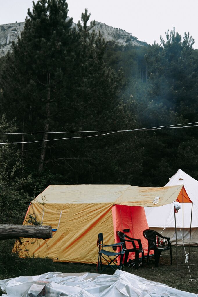 I enjoy camping.