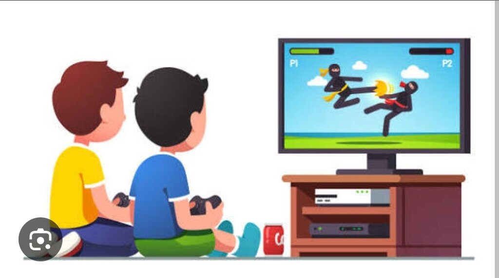 .... they play video games at night?