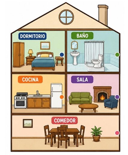 Selecciona el objeto que pertenece al "COMEDOR"