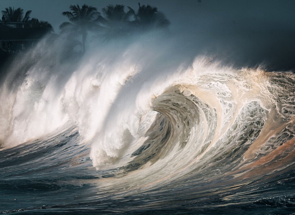 A tsunami
