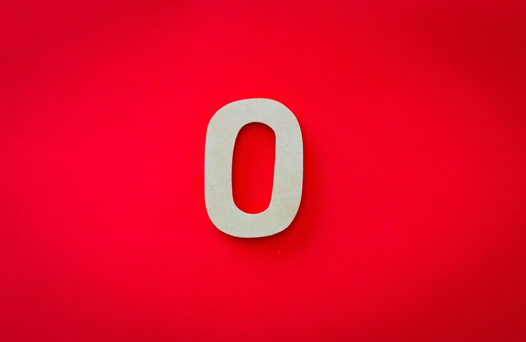 If you have 0 items, which cardinal number represents the count?
