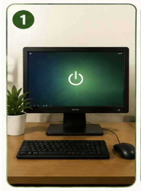 ¿Cuánto contamina una computadora encendida sin utilizarse durante 30 minutos?