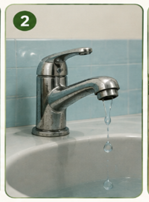 ¿Cuánta agua desperdicia un grifo que pierde una gota de agua por segundo?