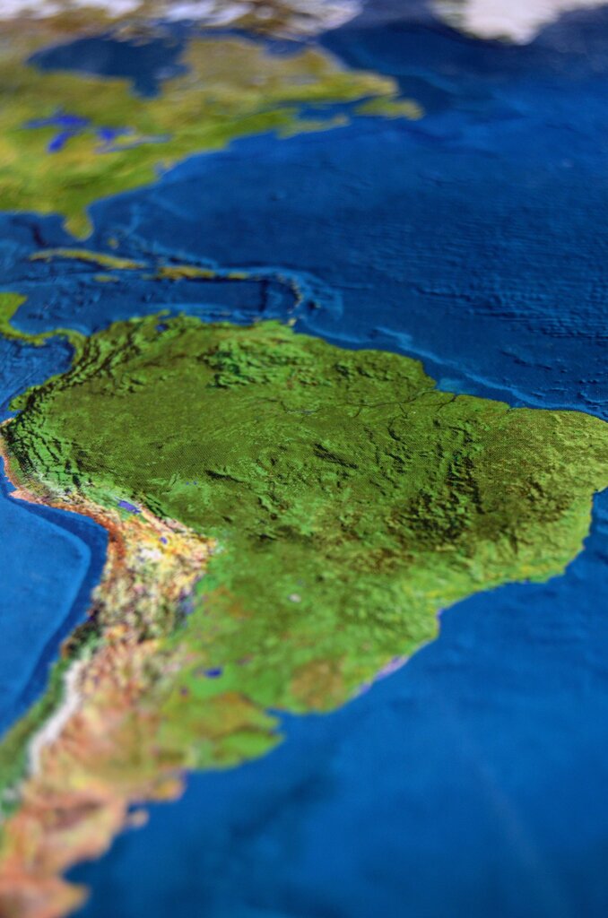 Which four regions were connected by the Atlantic World?
