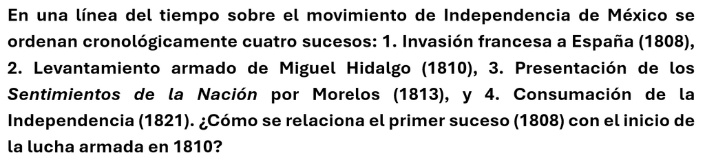 Uso de la Línea del Tiempo y Causalidad (Contigüidad Temporal)