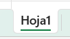 ¿Cómo se llama esta sección de Excel?