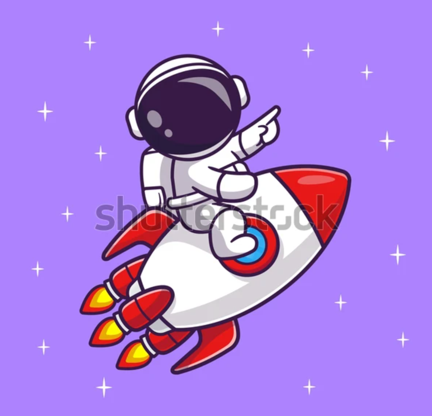 Naik roket🚀