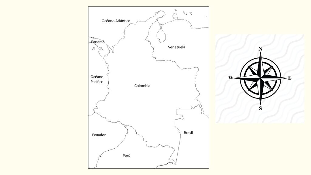 Which country borders Colombia to the east?