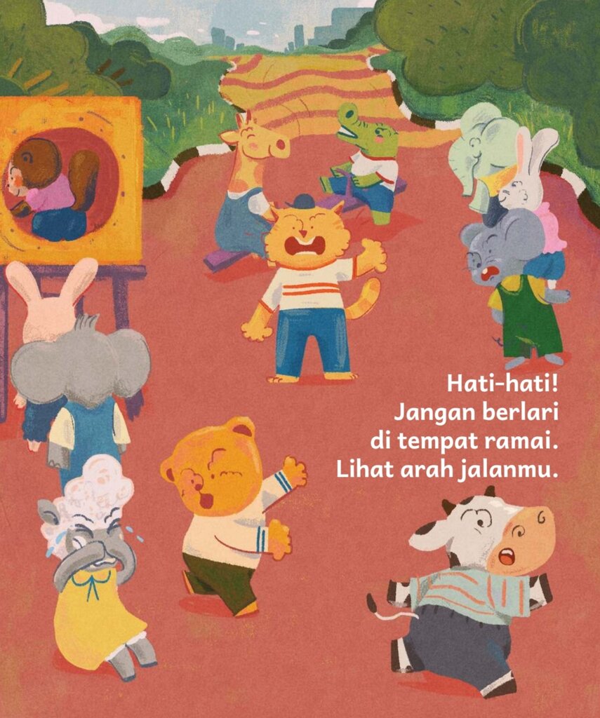 Ada dimana binatang-binatang itu? 