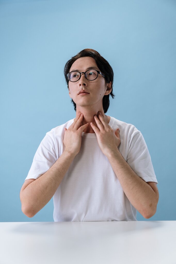 What structure connects the nose to the.