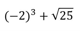 Resuelve el siguiente cálculo combinado: 