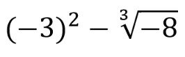 Resuelve el siguiente cálculo combinado: