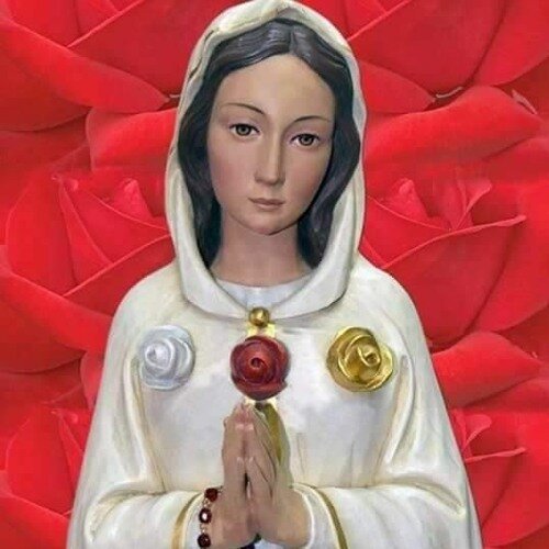 Identify the title of Mary from this picture.