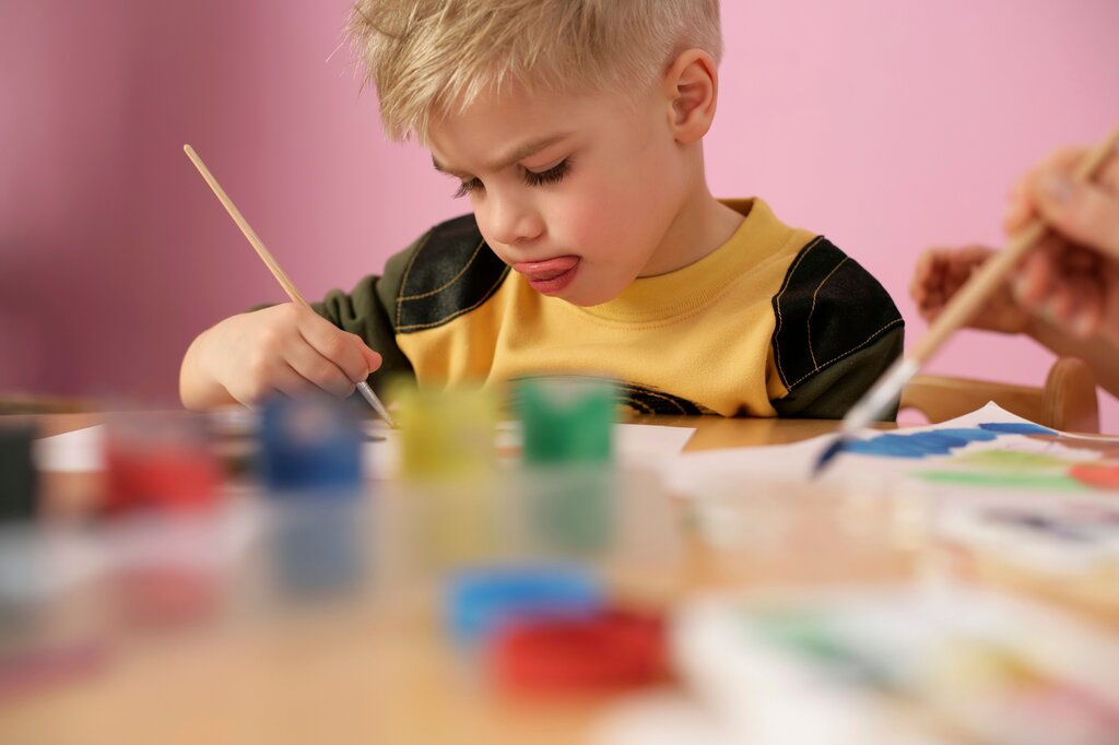 Una actividad digital creada para aprender los colores. 
