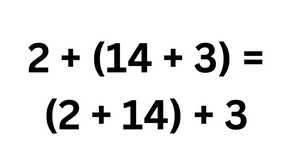 PROPERTIES OF ADDITION