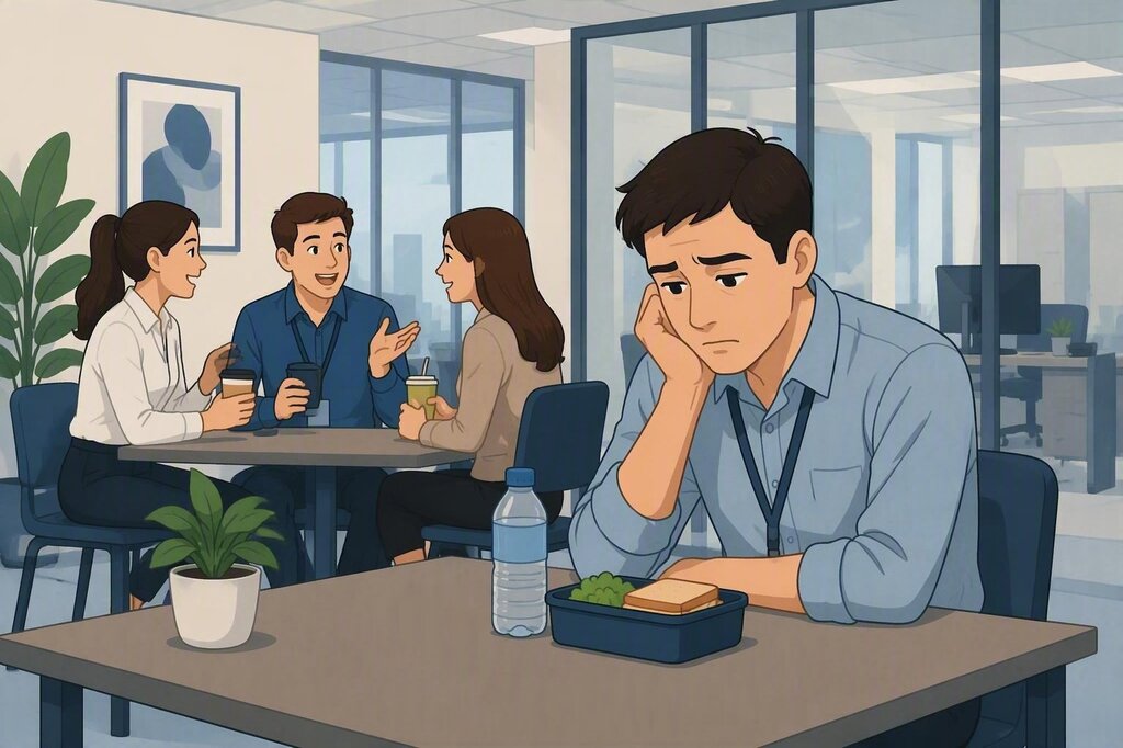 Caso 2: ¿Qué significa esta expresión? 

Durante el almuerzo un compañero dice:

"Si un día no vuelvo, nadie me extrañaría."