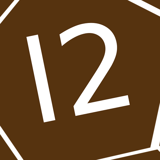 أي الصورة تمثل العدد 12؟
