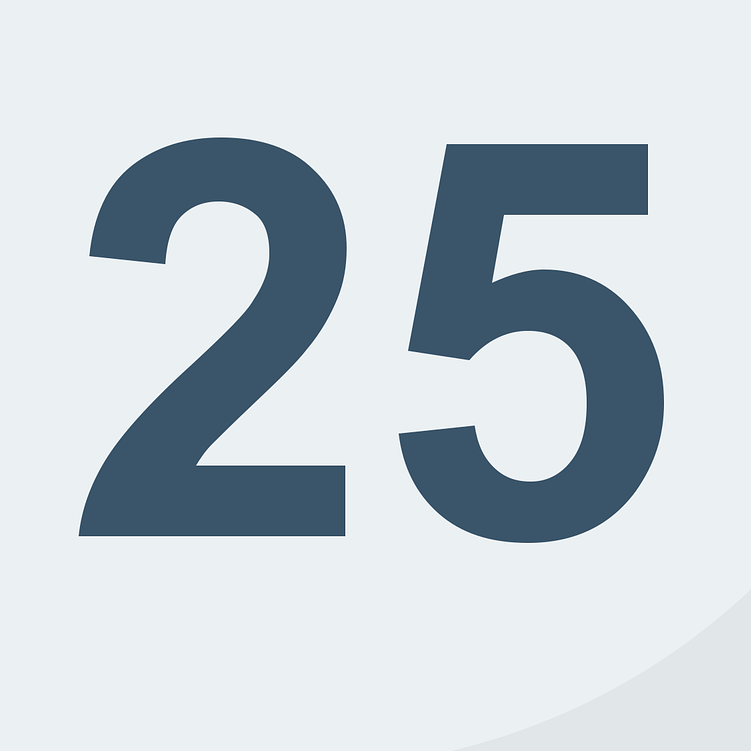 الصورة المعبرة عن 25