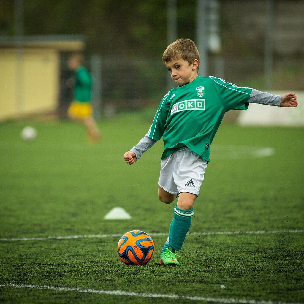 Is he going to play soccer tomorrow?
